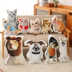 Custom Pet Throw Pillow Zt01