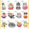 Cute Custom Acrylic Pet Keychain P07