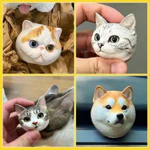 Painted Pet Refrigerator Magnets P01
